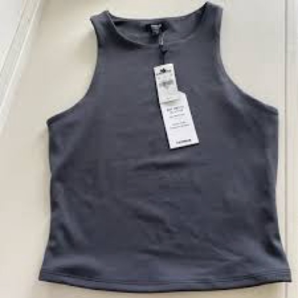 Express Body Contour High Compression Crew Neck Tank size large NWT - Picture 3 of 5